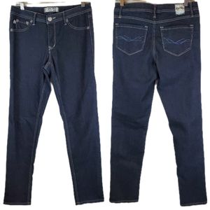 17/21 Skinny Jeans Pants Size 8 Womens Dark Wash Stretch